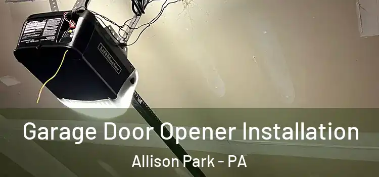  Garage Door Opener Installation Allison Park - PA