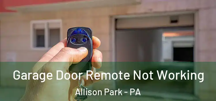  Garage Door Remote Not Working Allison Park - PA